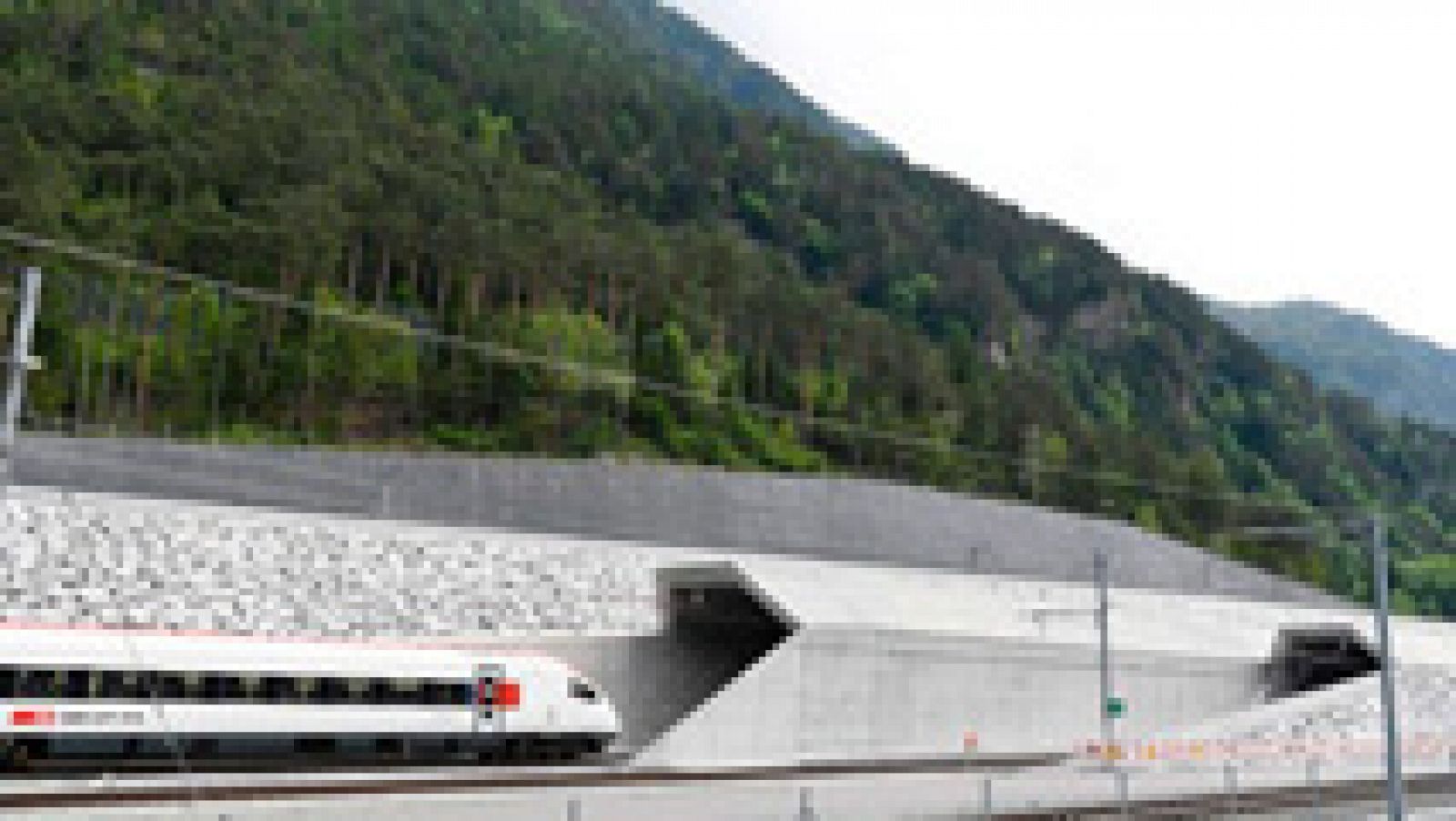 Telediario 1: Inaugurado el nuevo túnel ferroviario de San Gotardo, en los Alpes suizos, el más largo y profundo del mundo | RTVE Play