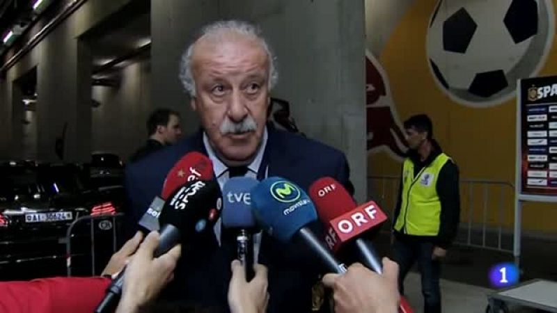 El seleccionador español Vicente del Bosque se mostró "satisfecho"  tras la goleada endosada a Corea del Sur (6-1) en el amistoso  disputado este miércoles en Salzburgo y reconoció que este triunfo  les sirve para llenarse de optimismo antes de la Eu