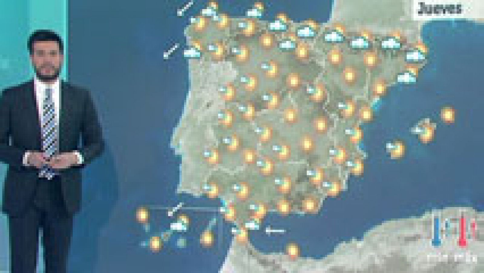 El tiempo: Nubes en el País Vasco, Navarra, Pirineos y nordeste de Cataluña | RTVE Play