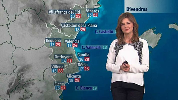 L'informatiu - Comunitat Valenciana - El tiempo en la Comunidad Valenciana - 02/06/16