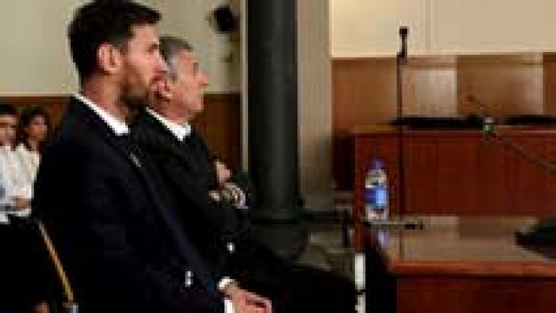 Messi y su padre comparecen ante el juez acusados de fraude a hacienda