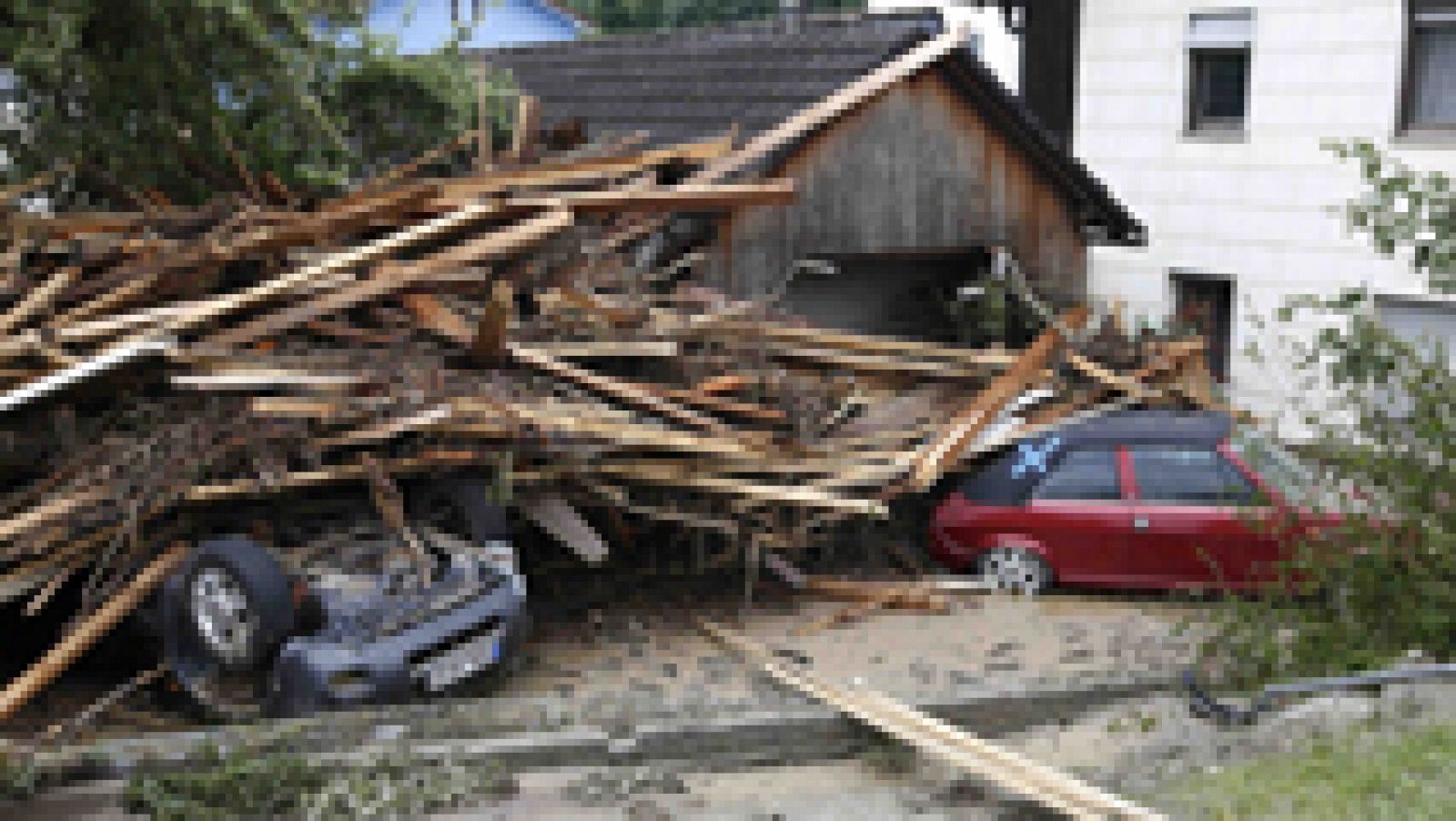 Telediario 1: Las inundaciones dejan al menos 5 muertos en Alemania y ponen a Francia en alerta | RTVE Play