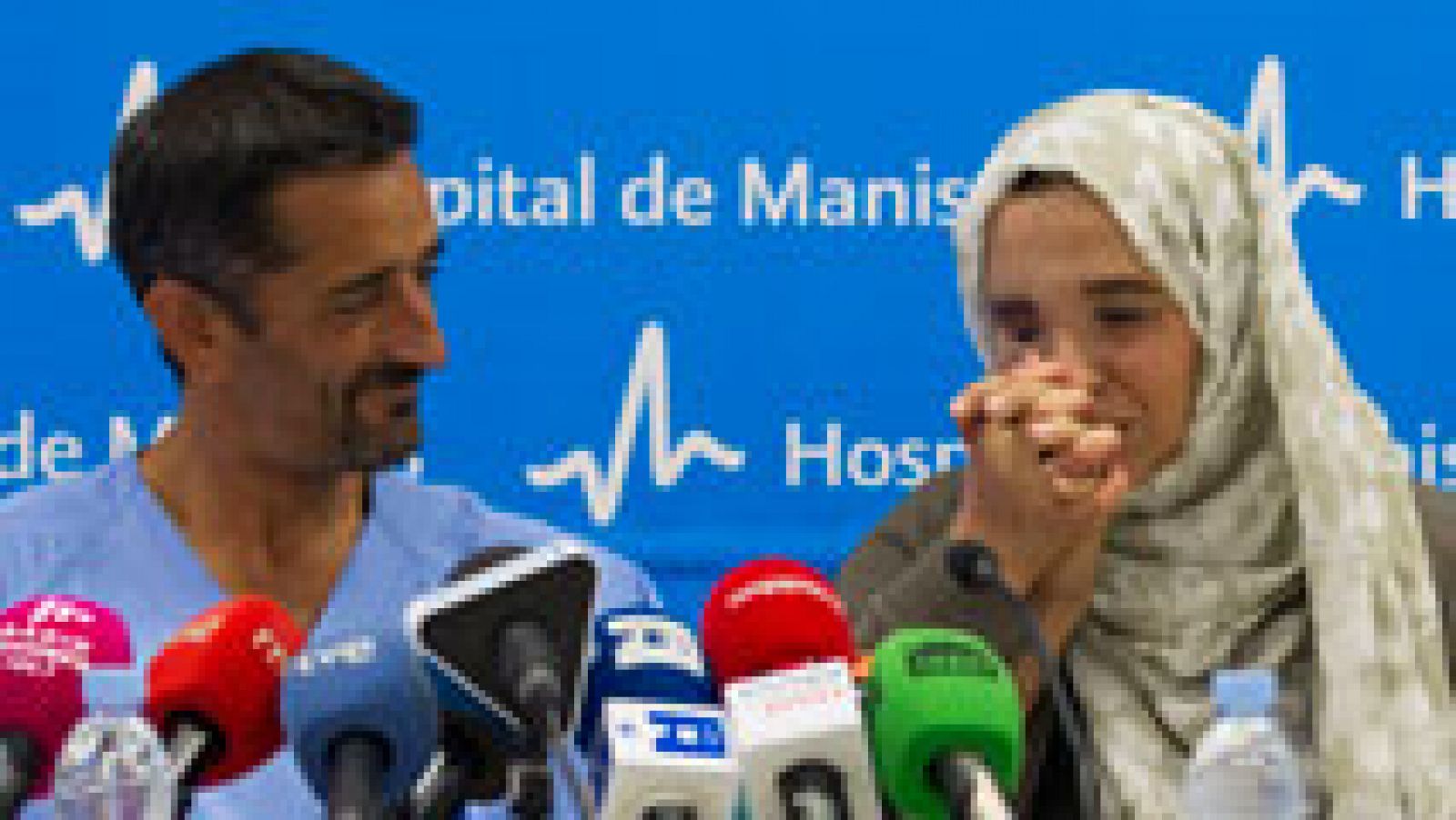 Telediario 1: Reconstruyen la cara a una mujer marroquí que sufría una deformidad severa a causa de un tumor | RTVE Play
