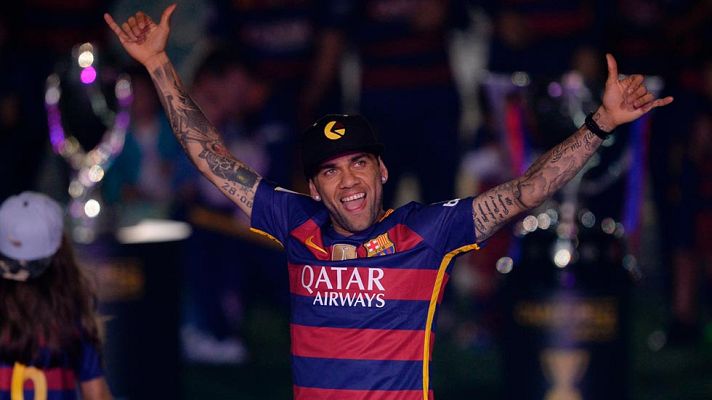 Telediario 1 - Alves deja el Barça y pone rumbo a Turín