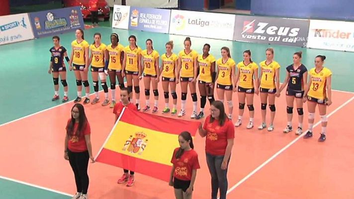 Voleibol - Amistoso Selección Femenina: España - Hungría