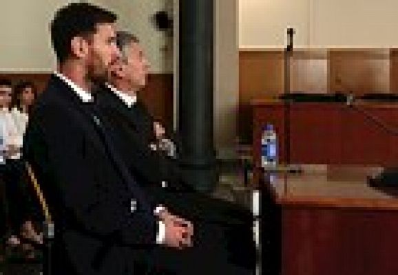 Messi declara por presunto fraude fiscal