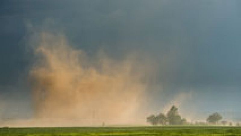 Chubascos con tormentas en el norte de la Península