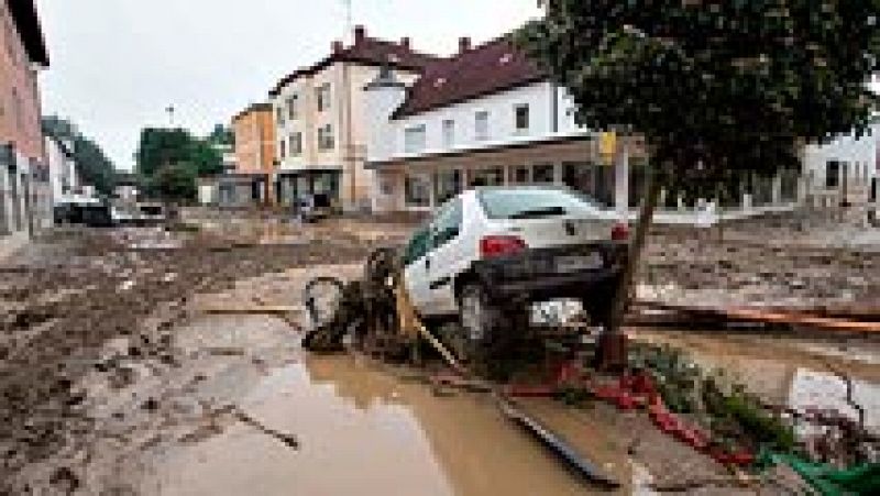 Las inundaciones también afectan al sur y el este de Alemania