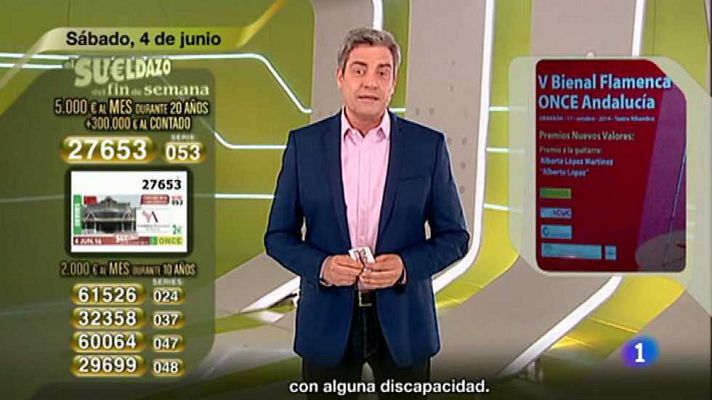 Sorteos ONCE - Sorteo ONCE - 04/06/16