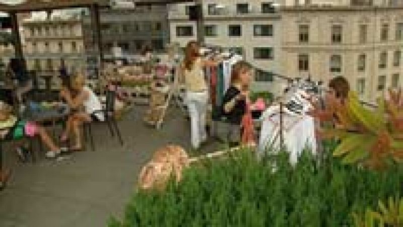 Las terrazas de los hoteles en Barcelona se llenan de actividades 