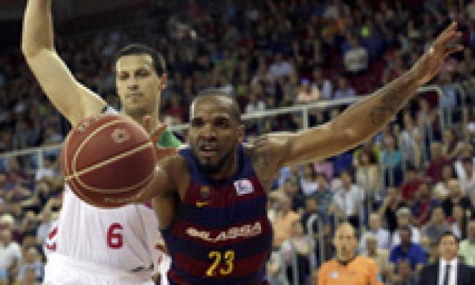 Play Off Semifinal 2º: FC Barcelona.- Laboral Kutxa Baskonia