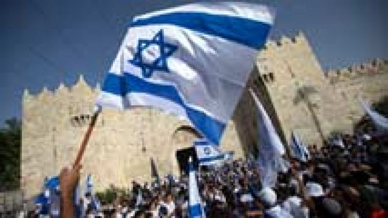 Miles de judíos nacionalistas celebran el Día de Jerusalén