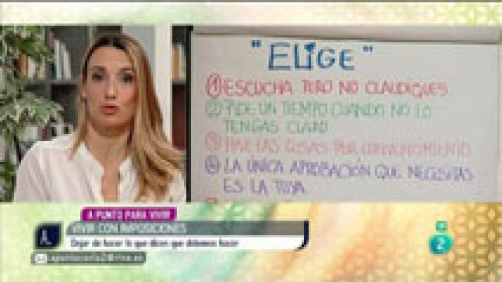 A punto con La 2 - Patricia Ramírez - Vivir con imposiciones