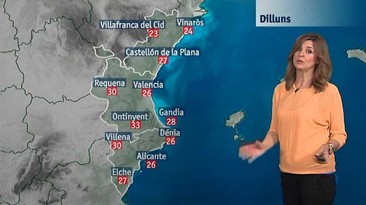 L'informatiu - Comunitat Valenciana - El tiempo en la Comunidad Valenciana - 06/06/16