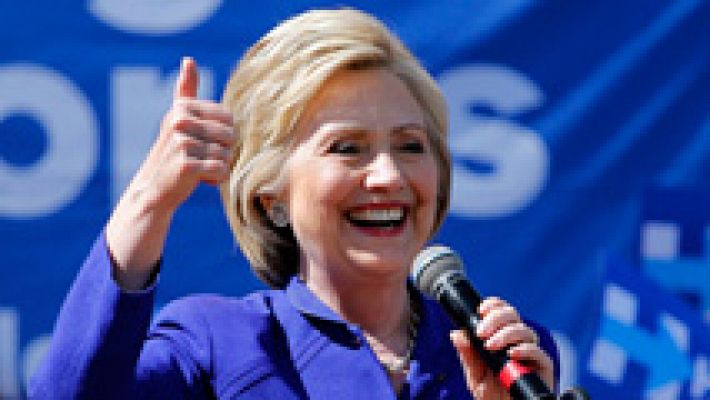 Hillary Clinton consigue los delegados necesarios para ser la candidata demócrata, según los medios estadounidenses