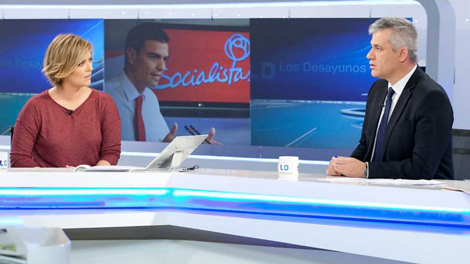 Los desayunos de TVE - David Lucas, candidato del PSOE al Senado y alcalde de Móstoles