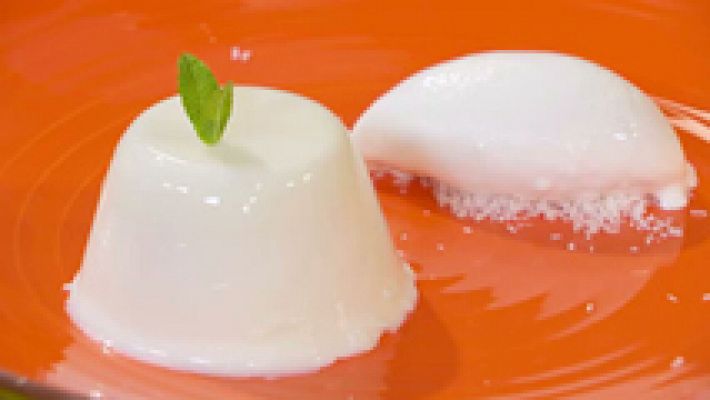 RTVE Cocina - Panacota de coco, lima y menta