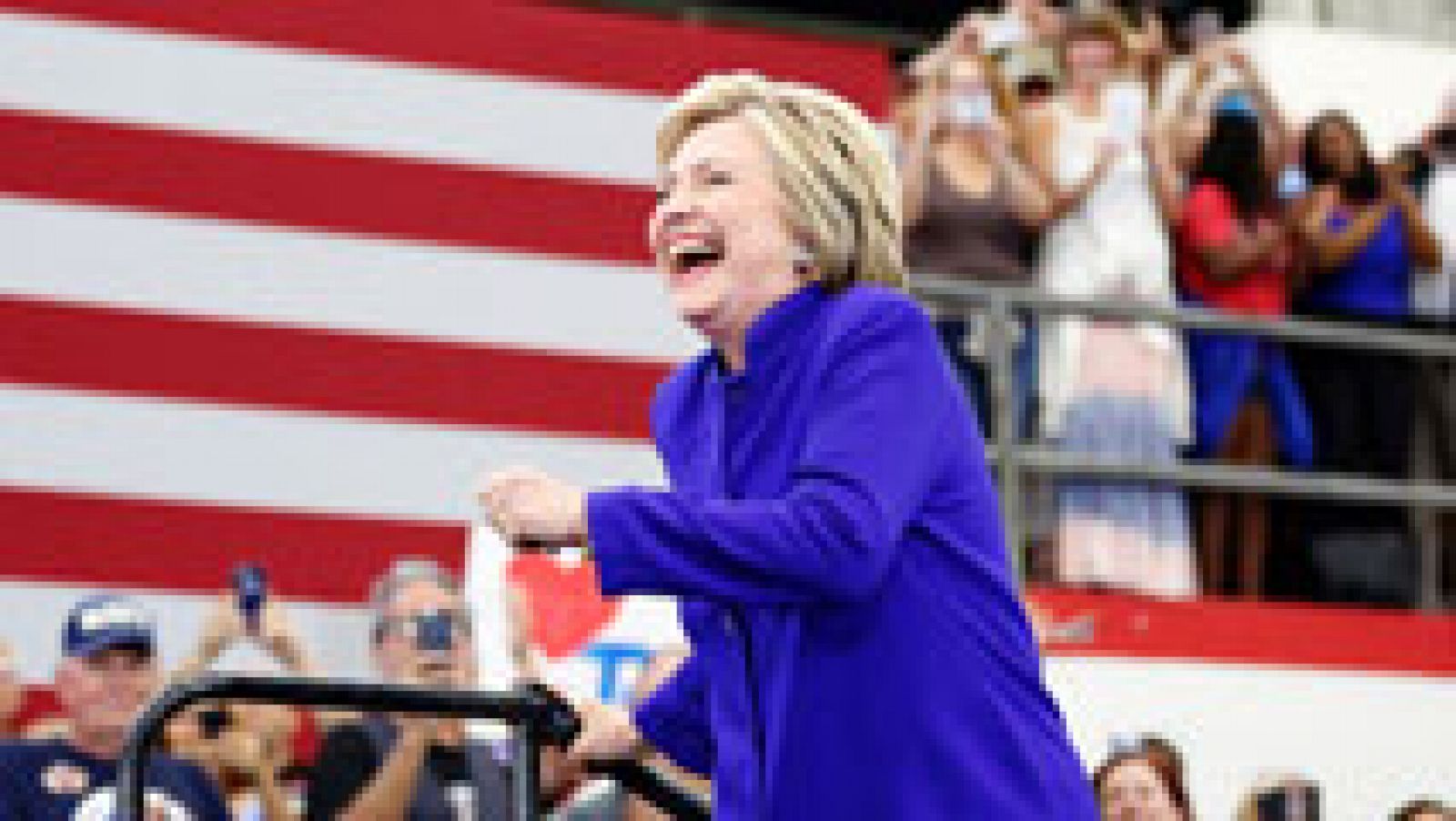 Telediario 1: Hillary Clinton ya tiene los delegados necesarios para ser la candidata demócrata | RTVE Play