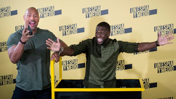 Cultura en Rtve.es - Entrevista a Dwayne Johnson y Kevin Hart, el nuevo dúo cómico: "En cuanto nos ves juntos, te ríes"
