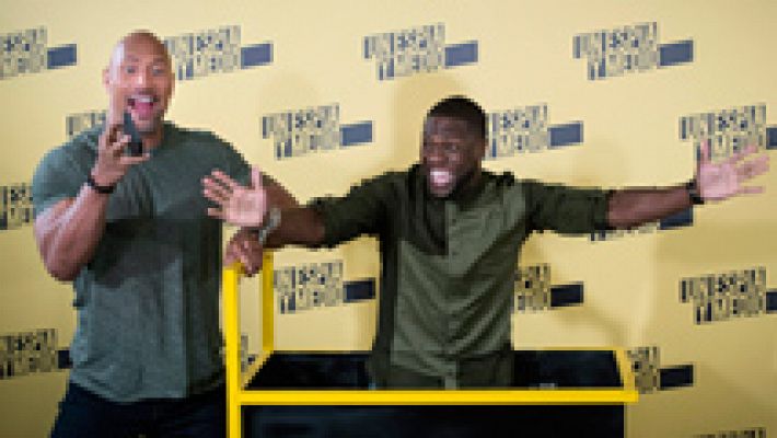 Entrevista a Dwayne Johnson y Kevin Hart, el nuevo dúo cómico: "En cuanto nos ves juntos, te ríes"