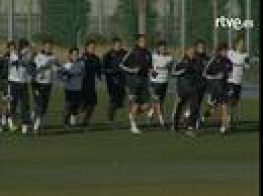  - Guti se ejercita con el grupo