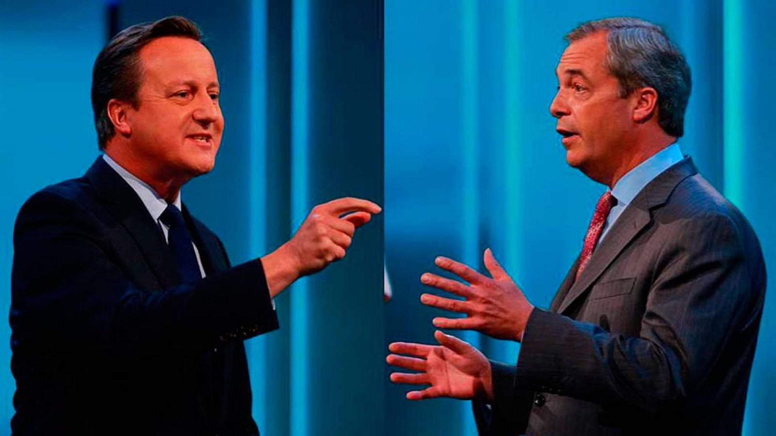 Cameron alerta del peligro económico del "Brexit" ante la postura euroescéptica de Farage