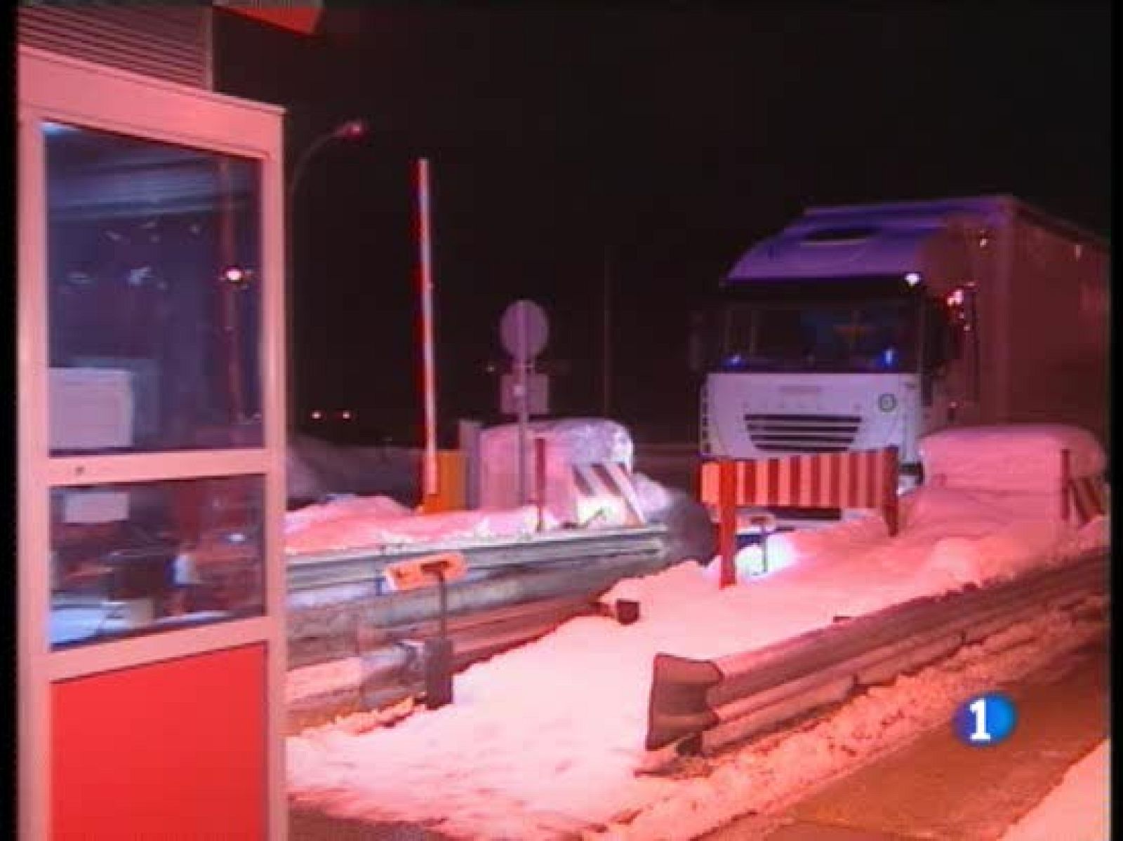 Los conductores atrapados por el temporal de nieve en la AP 66 han empezado a reclamar | Ver