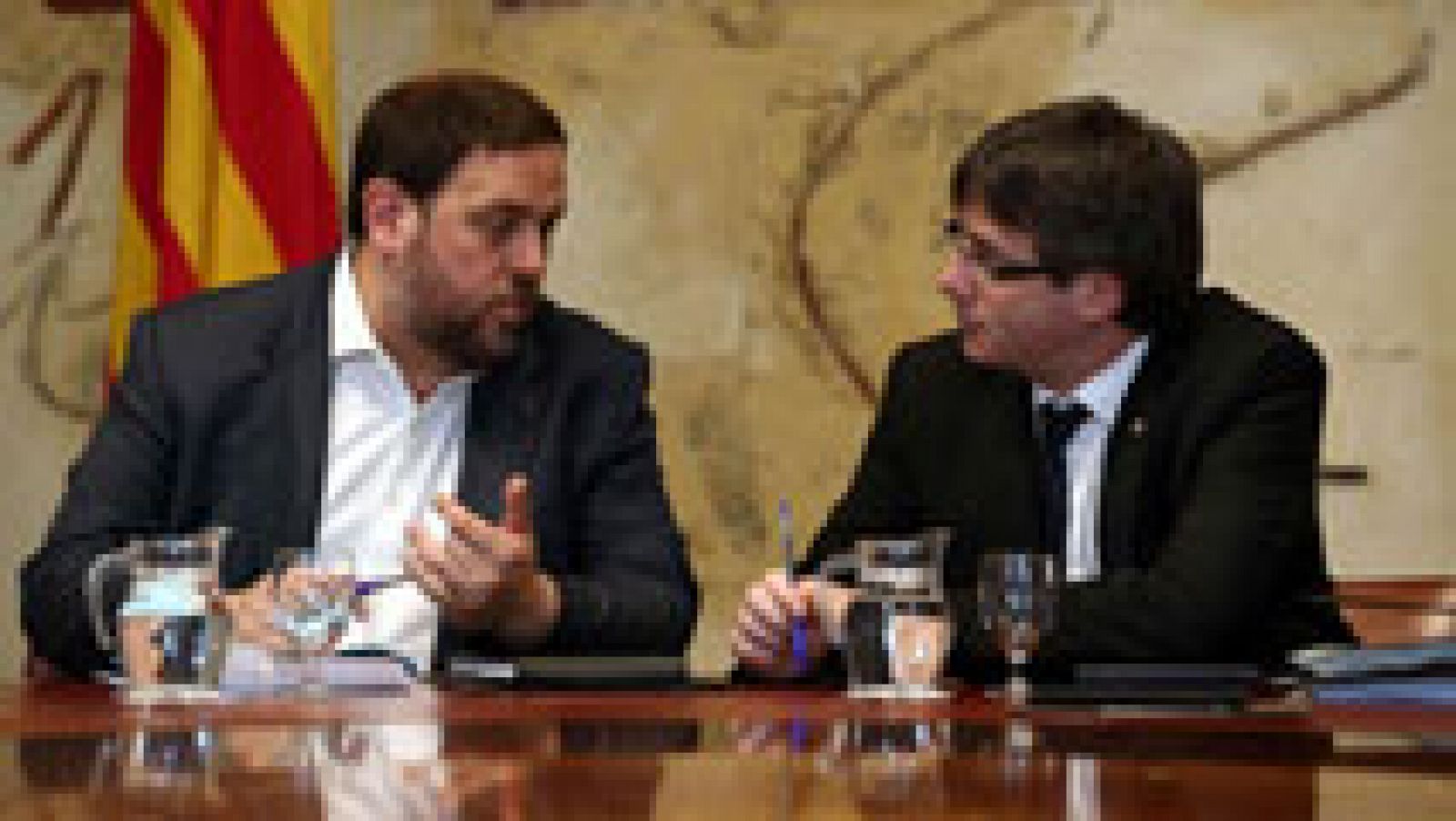 Informativo 24h: Junqueras advierte a la CUP de las "severas" consecuencias de no aprobar los Presupuestos de la Generalitat  | RTVE Play