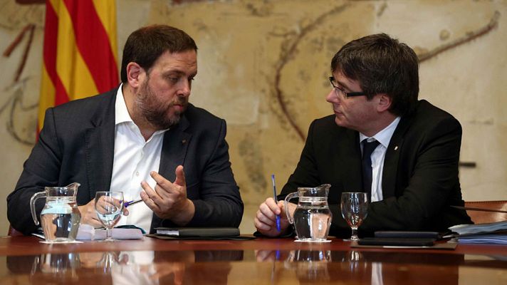 Informativo 24h - Junqueras advierte a la CUP de las "severas" consecuencias de no aprobar los Presupuestos de la Generalitat