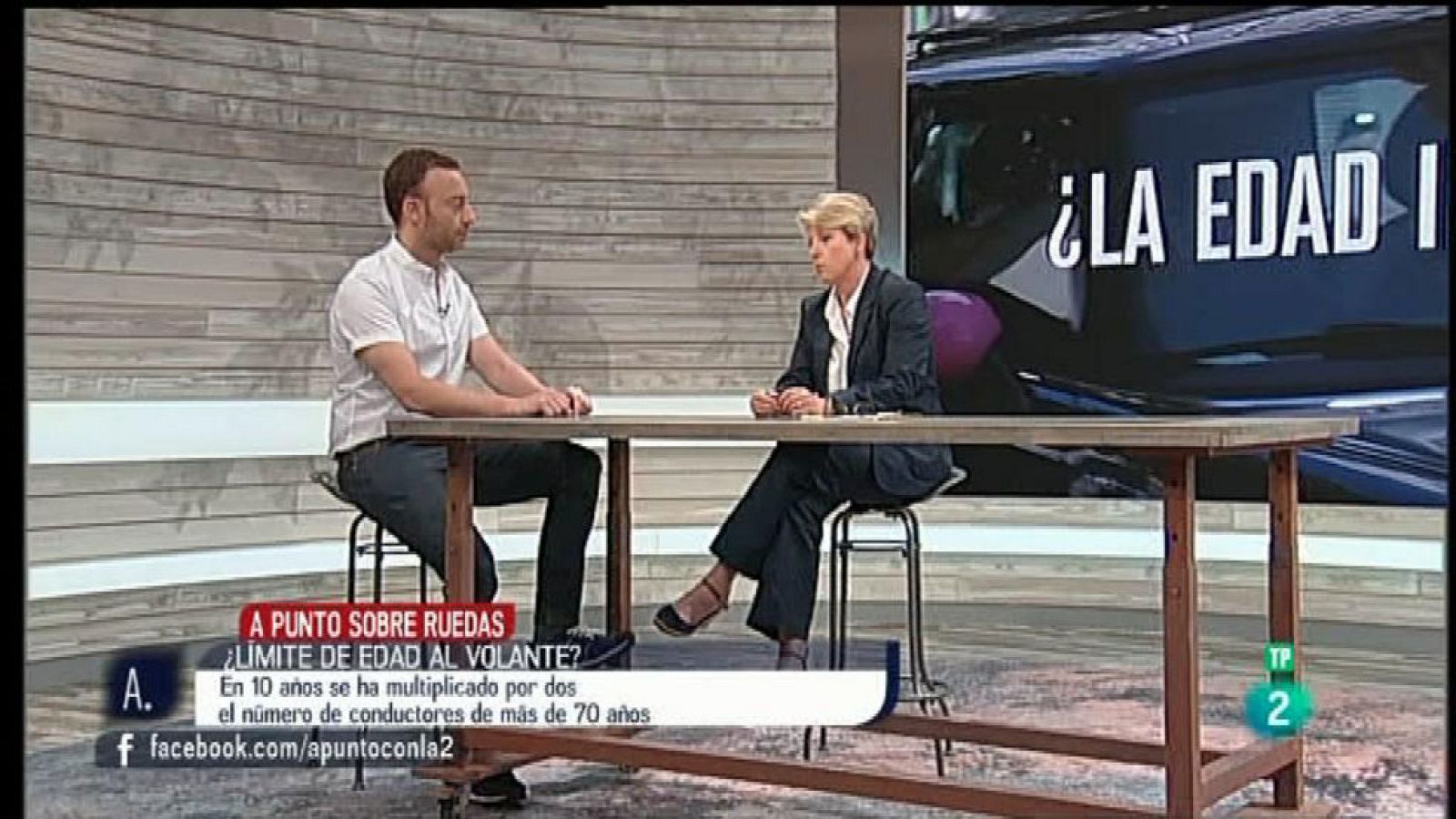 A punto con La 2 - Sobre ruedas - Edad límite para conducir ¿Sí o no?