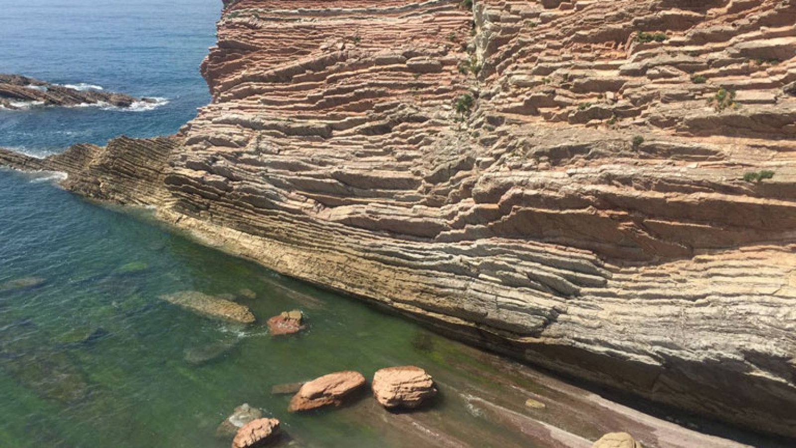 La ruta rocosa del flysch