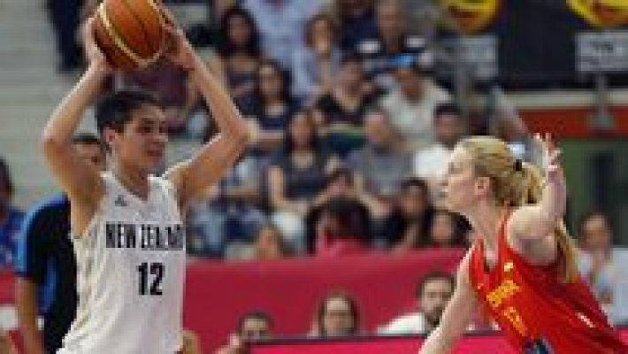 Baloncesto en RTVE - Ruta Ñ femenina: España - Nueva Zelanda