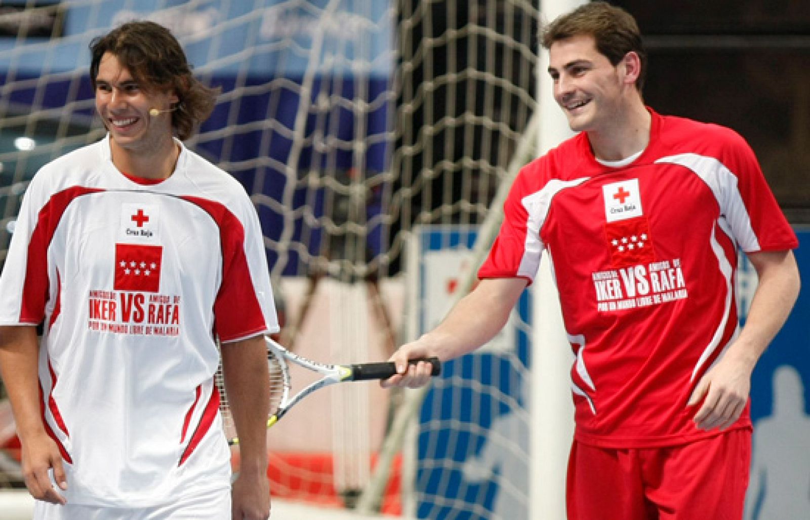 Nadal y Casillas se lo pasan en grande | Ver