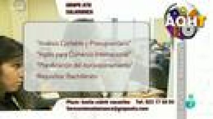 Aquí hay trabajo - 9 cursos gratuitos para desempleados