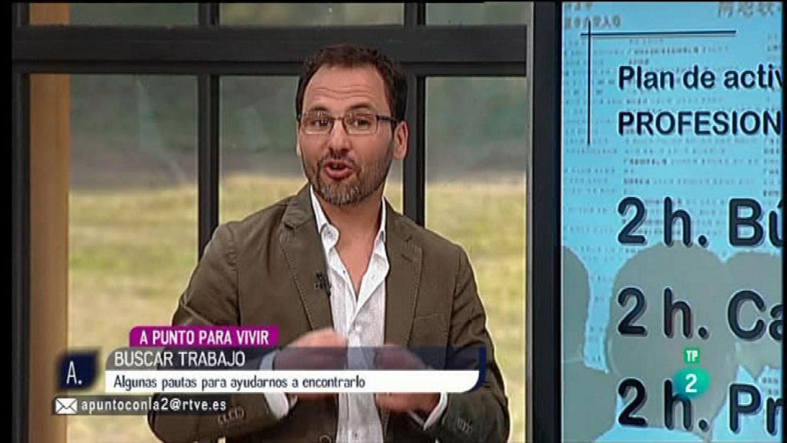A punto con La 2 - A punto para vivir - Tomás Navarro - Buscar trabajo