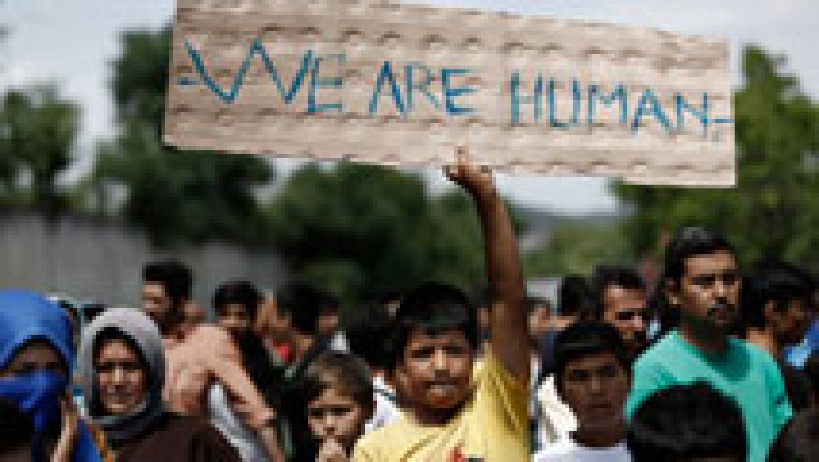 Telediario 1: Más de 400.000 niños refugiados intentan alcanzar Europa huyendo de la violencia | RTVE Play