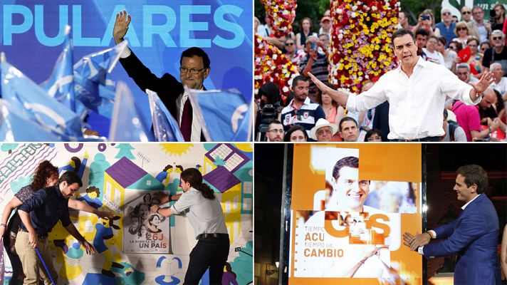 Los principales partidos arrancan una campaña electoral con sabor a 'partido de vuelta'