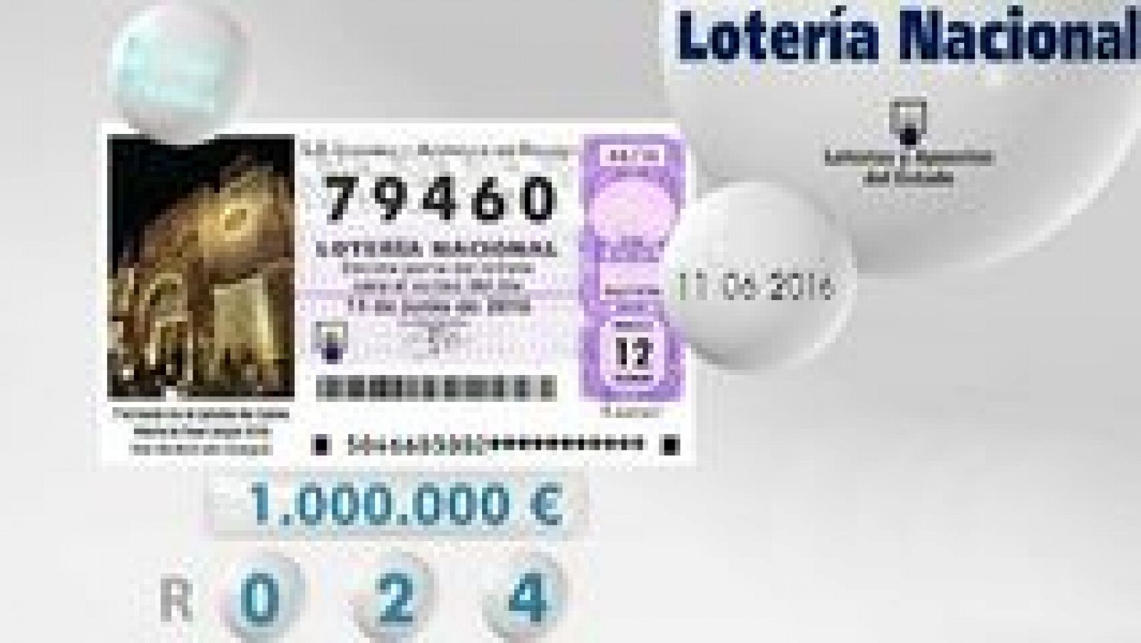 Loterías: Lotería viajera - 11/06/16 | RTVE Play