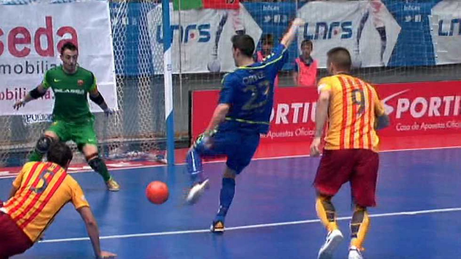 Fútbol Sala - Liga Nacional. Play Off  Final. 2º Partido - ver ahora