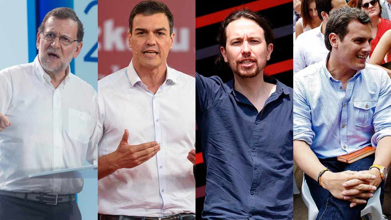 Los líderes de los principales partidos piden el voto en el primer fin de semana de campaña