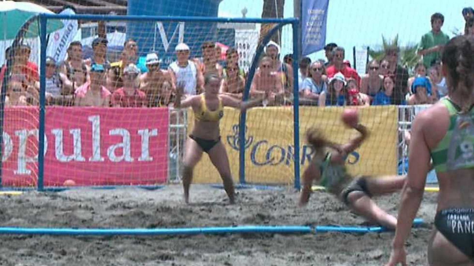 Balonmano Playa - Copa de España. Final Femenina