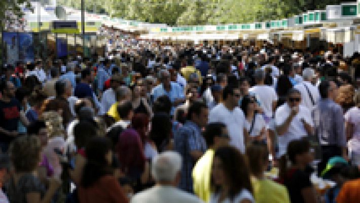 Telediario 1 - La Feria del Libro de Madrid incrementa sus ventas un 3,5%