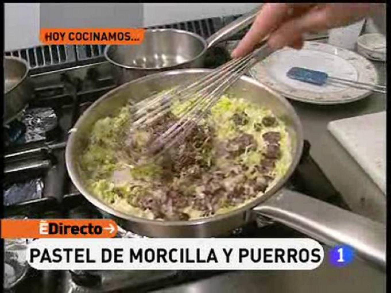 RTVE Cocina: Pastel de morcilla y puerros | RTVE Play