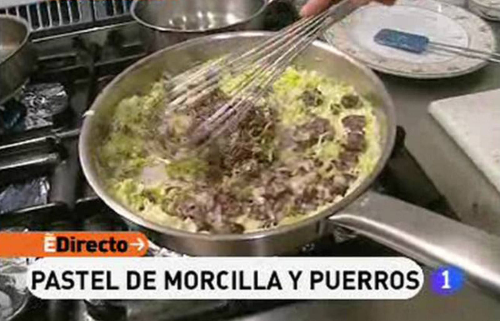 España Directo - Pastel de morcilla y puerros - RTVE Cocina | Ver