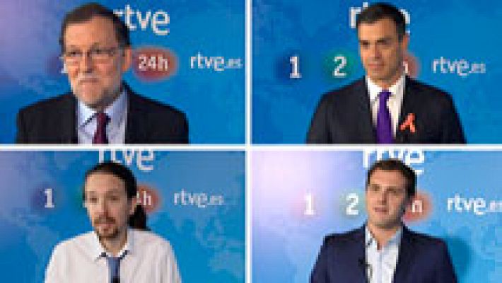 Así será el debate a cuatro de las elecciones del 26J