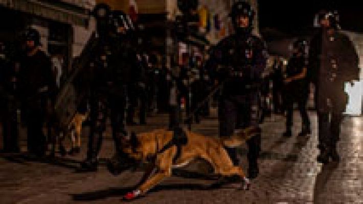 Telediario 1 - Ha comenzado el juicio contra diez de los implicados en los graves incidentes de este fin de semana en Marsella entre aficionados ingleses y rusos