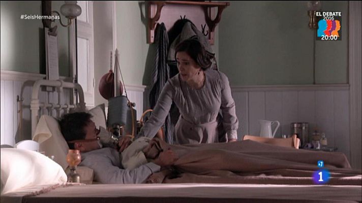 Seis hermanas - Germán con mucho dolor y Marina no le sumistra nada