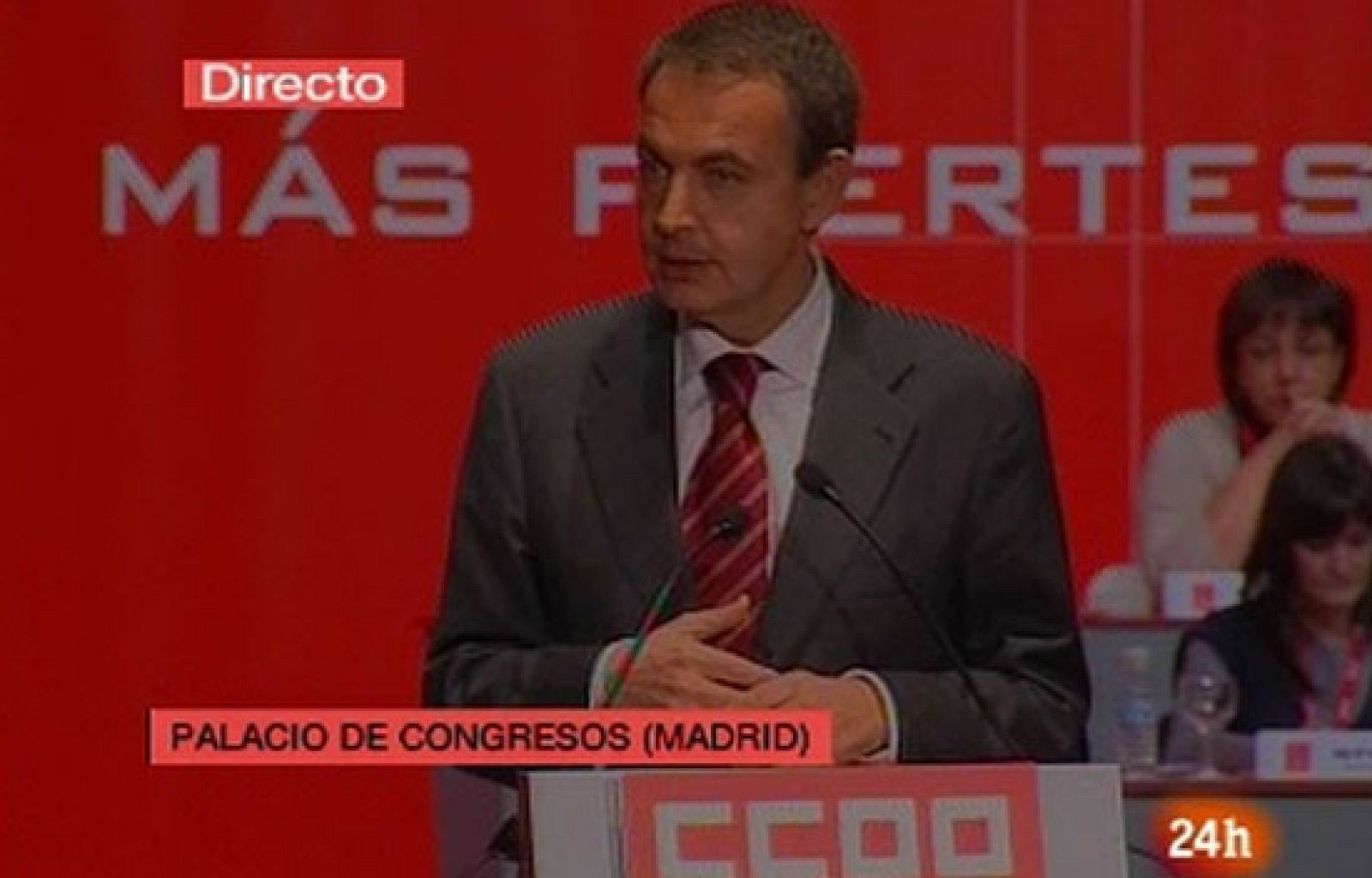 Zapatero se compromete a luchar contra el paro | Ver