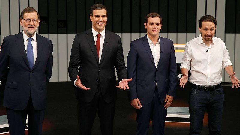 El debate a cuatro no despeja la incógnita sobre los posibles pactos tras el 26J