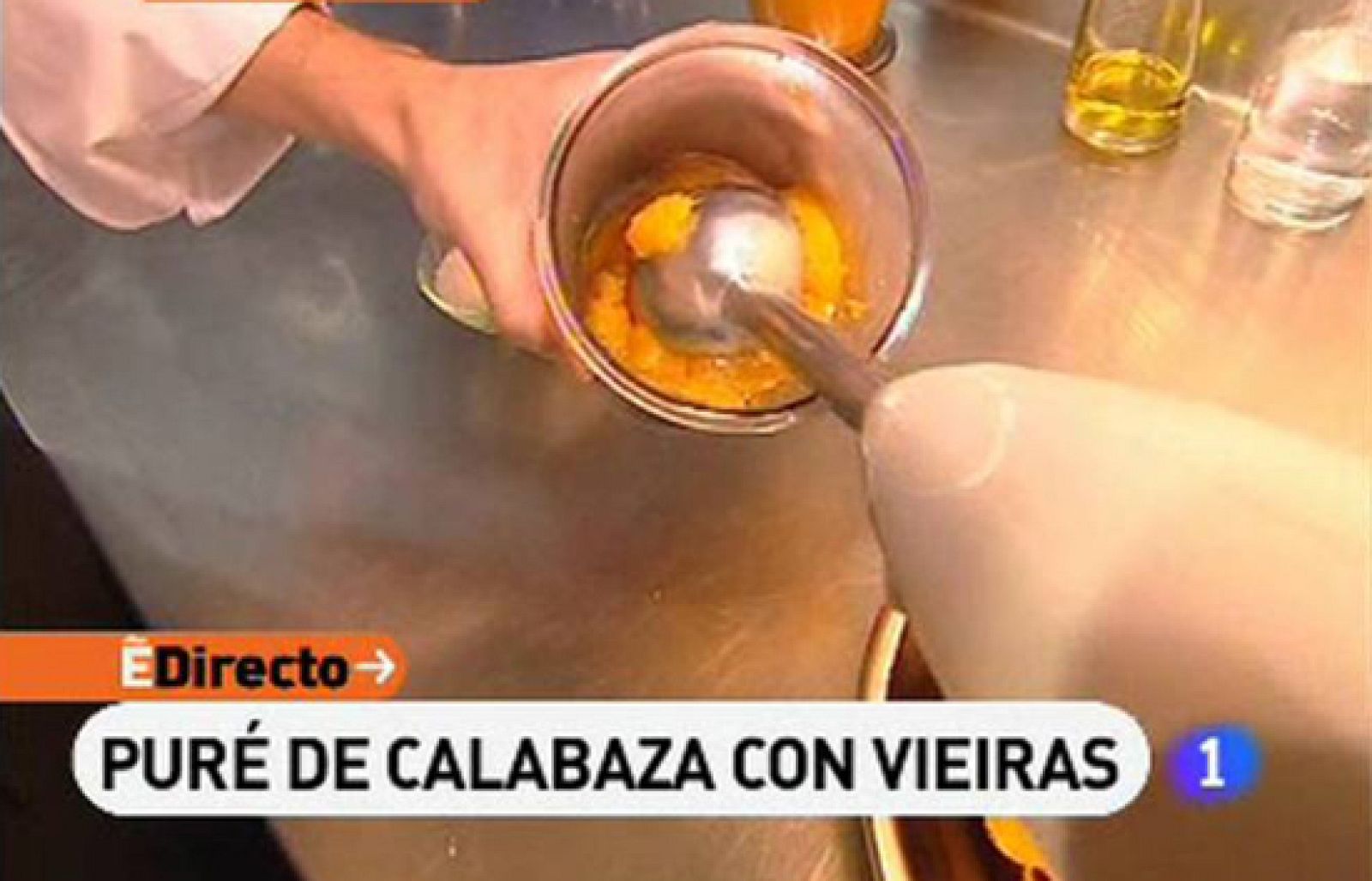 España Directo - Puré de calabaza con vieiras - RTVE Cocina | Ver